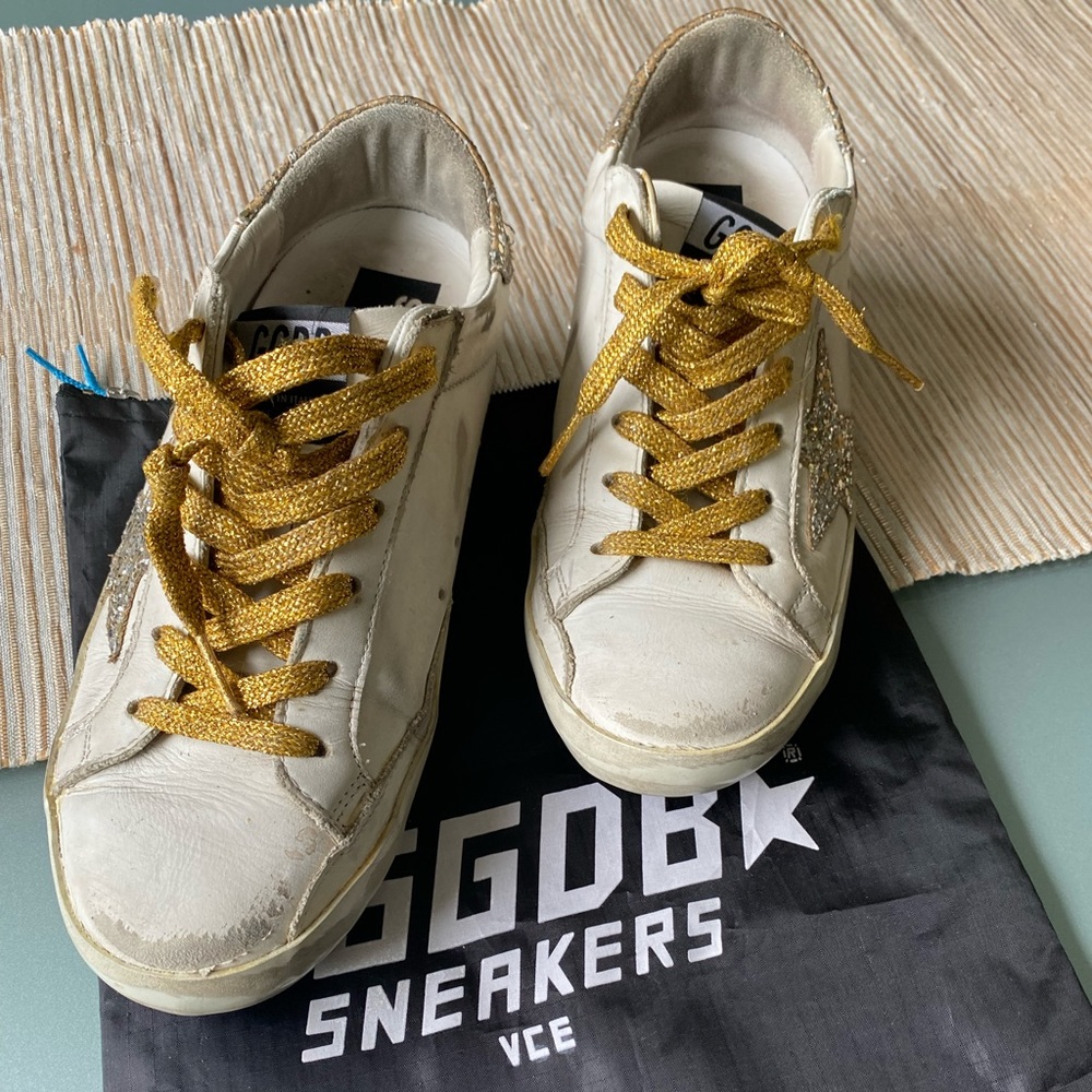 Golden goose super star low top sneakers